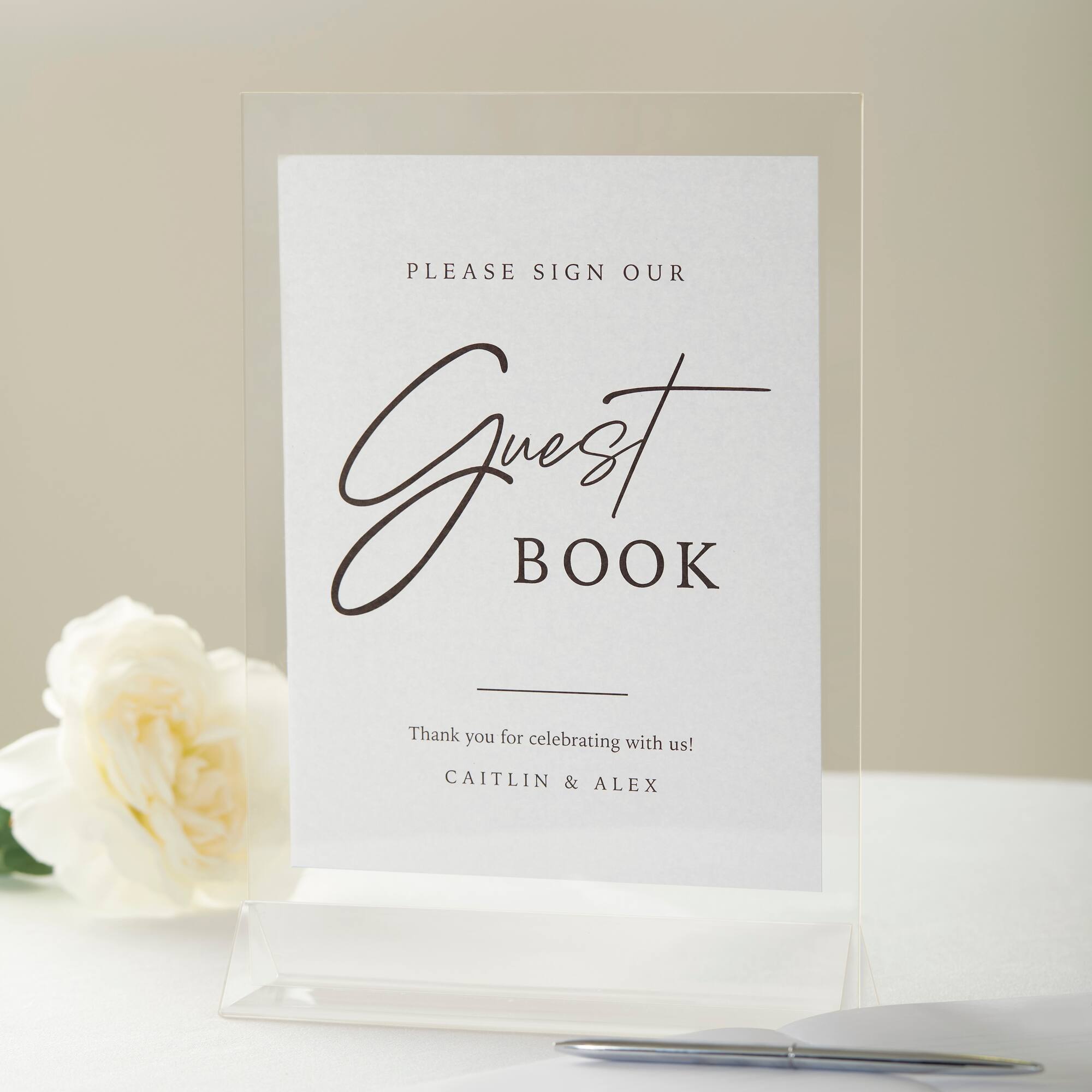 8.5" x 11" Acrylic Sign Holders, 2ct. by Celebrate It™